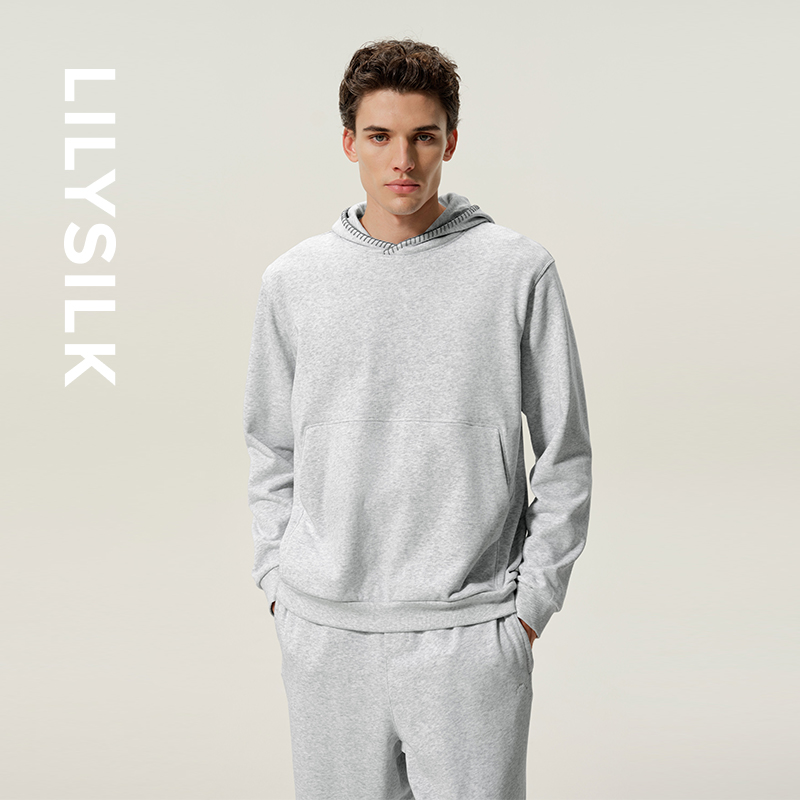 男士连帽休闲卫衣莉莉秀客