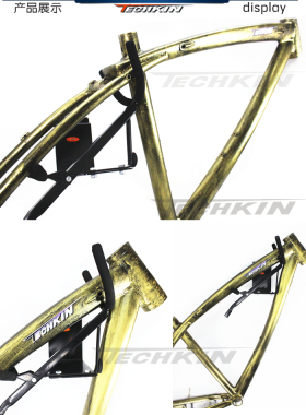 TECHKIN 40713 自行车斜壁式叉展示架  定制商品