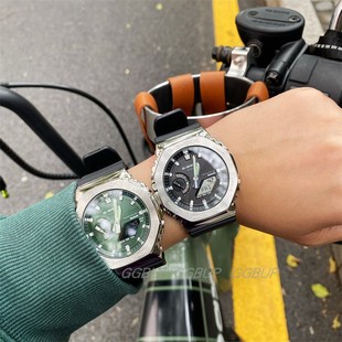 1A3 2100A 1A2 SHOCK八角农家橡树太阳能金属表GBM CASIO卡西欧G