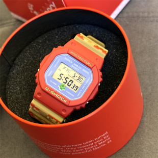5600SMB 防水手表DW SHOCK小方块马里奥联名限量款 CASIO卡西欧G