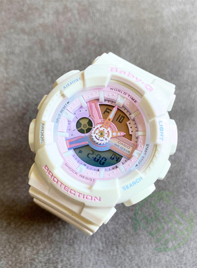 卡西欧baby-G BA-110-7A1/SC/130-7A 110PL-7A1 PI TM 112-7A女表