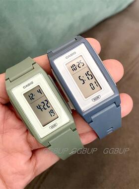 卡西欧CASIO小方表LF-10WH-2/3简约复古时尚夜光方块学生电子表