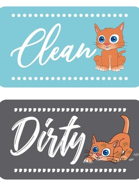 冰箱贴洗碗机贴Dishwasher magne长方形DIY软磁双面磁贴来图定 制