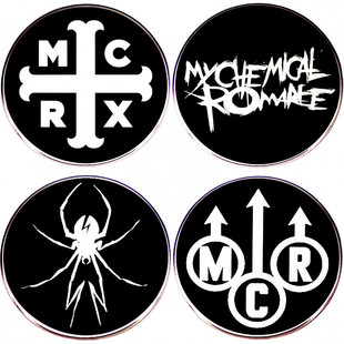 另类罗曼史别针徽章 Chemical Romance我 化学浪漫胸针我