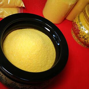 香炉沙插香灰供奉金沙黄沙香灰粉香灰沙黄沙上香供奉送九孔香插