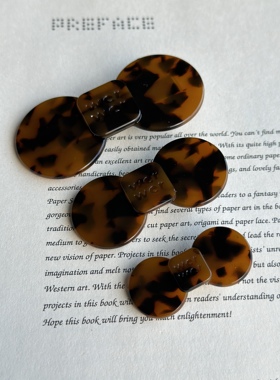 vogueess自制蝴蝶结鸭嘴夹琥珀色奶蓝色刘海边夹可爱少女时髦基础