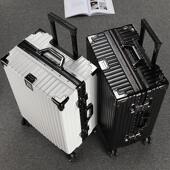 行李箱新款 箱男女登机箱结实耐用 可坐拉杆箱大容量旅行箱学生密码