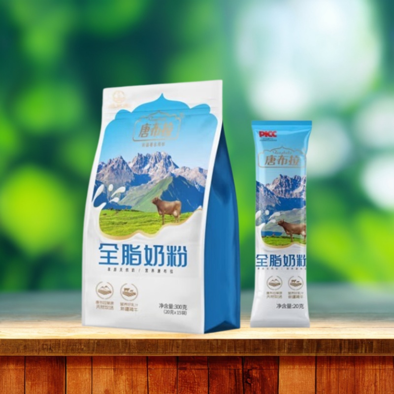 新疆全脂奶粉唐布拉牛奶粉袋装伊犁奶粉营养青少年中老年奶粉