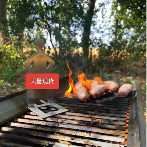 Stainless Steel Hot Dog & Sausage Grill Rack - Portable