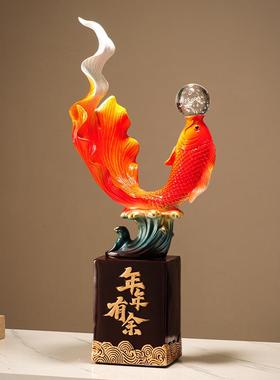 葫芦水风摆件招财葫芦镇宅玄关摆件新中式入门客厅酒柜电视柜装饰