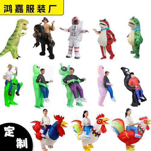 Funny Inflatable Shark Costume For Adult Shark Blow Up