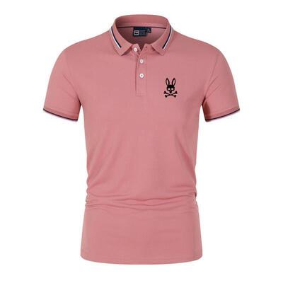 Men’s casual short-sleeve polo shirt set 4 pieces mixed