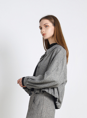 Jane express/简表达25年春季新款短款外套休闲百搭CWT51010