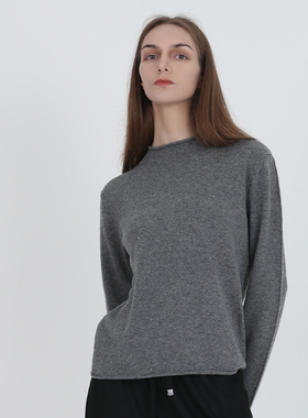 Jane express/简表达24年秋季新款毛衫羊毛衫百搭休闲QMS41007