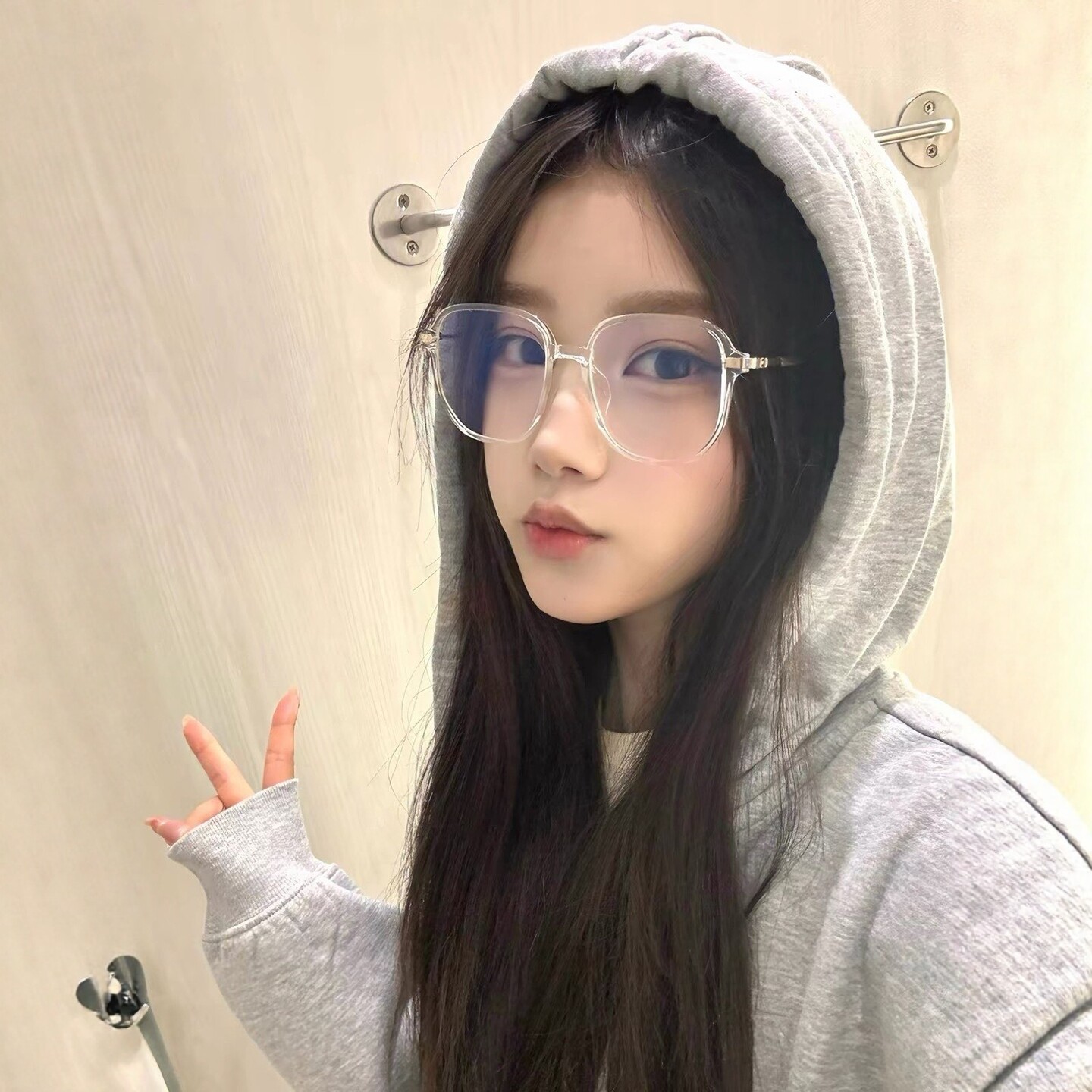 透明眼镜近视女可配度数散光防蓝光大脸显瘦素颜神器眼睛框镜架男