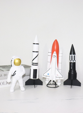 宇宙飞船树脂简约家居装饰品摆设