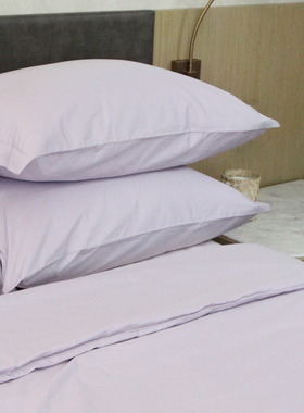 Lexington棉缎素色桑蚕丝薄被纯棉春叶印花薄被家用夏可水洗被子