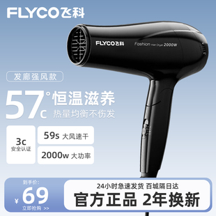 飞科电吹风家用大功率2000W速干吹风机学生宿舍用折叠风筒fh6231