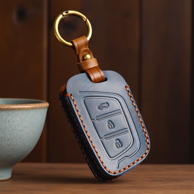 适用22款江淮悍途钥匙套E10X思皓x8x7嘉悦a5 E40X真皮汽车钥匙包