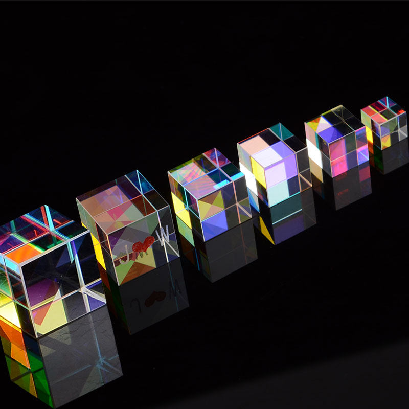 太阳捕手光之立方水晶摆件宇宙魔方大号组合光的礼物创意合色棱镜