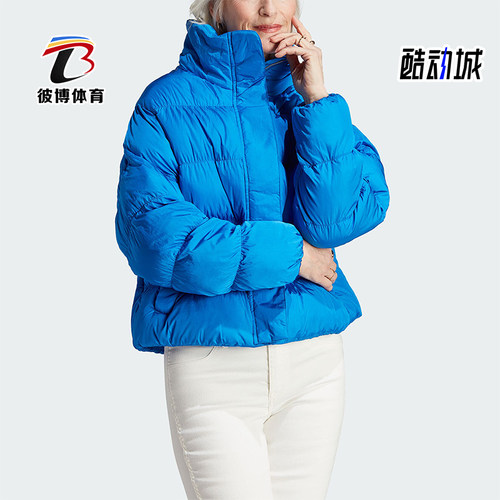阿迪达斯正品女子宽松棉服