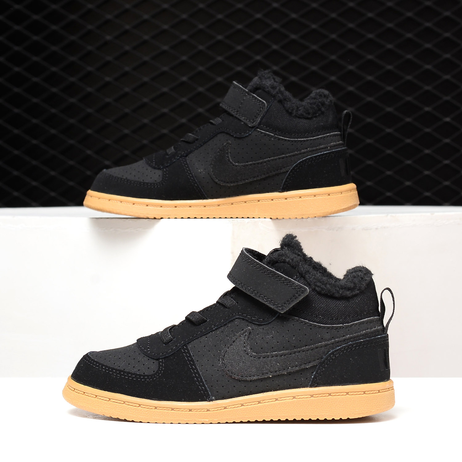 耐克小童冬季加绒休闲板鞋