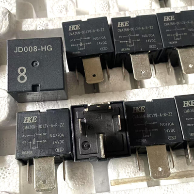 CMA36N-DC12V-A-R-ZZ 70A 4脚 HKE汇港汽车继电器 HFV16 全新现货