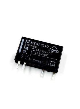包邮全新 F.T MYAA024D 24VDC 5A250VAC/30VDC 现货富士通4脚小型
