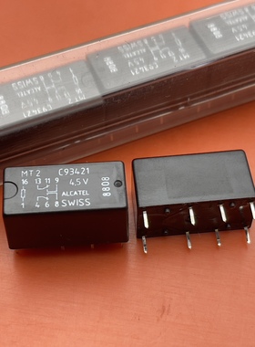 全新原装 C93421 进口继电器4.5VDC 8脚 MT2 C93421 4.5V 2组转换