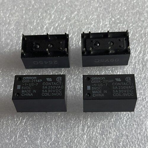 包邮全新原装 G6B-2114P-1-US-7 5VDC 现货 G6BK-2214P-1-US-7 5V