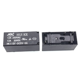 包邮汇科继电器HK115F-DC5V-SG 现货1组转换 12A250VAC 5脚 5VDC