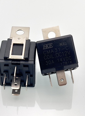 现货全新原装CMA31-C DC12V 汇港HKE继电器 30A14VDC 5脚一组转换