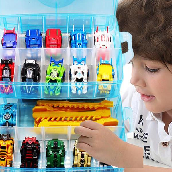 灵动创想跳跃战士2变形机器人跳越小子男孩烈火骑士3全套疾风战将