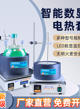 鼎鑫宜数显恒温电热套磁力搅拌电热套实验室智能调温加热套DXY-MA