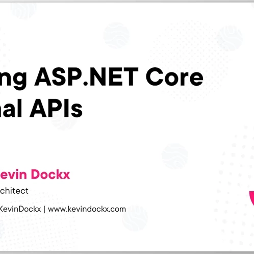 ASP.NET 核心最小 API - Kevin Dockx