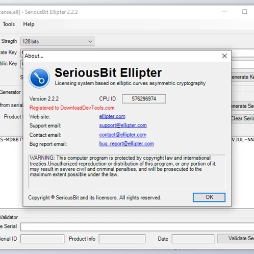SeriousBit Ellipter v2.2.2 .Net 许可库