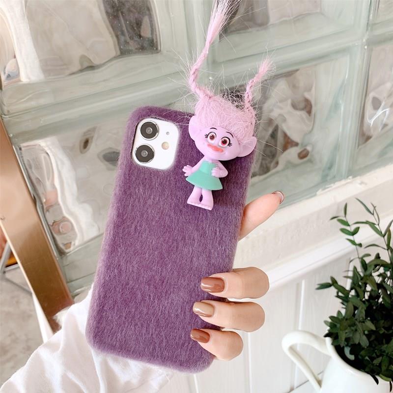 适用巨魔娃娃适用华为mate30手机壳p40pro软壳nova7荣耀9x毛绒壳v|ruв категории Цифровые аксессуары, аксессуары для мобильных телефонов, телефон защитный кожух/оболочка - от Buy2taobao.com для оказания профессиональной услуги покупки агента Taobao