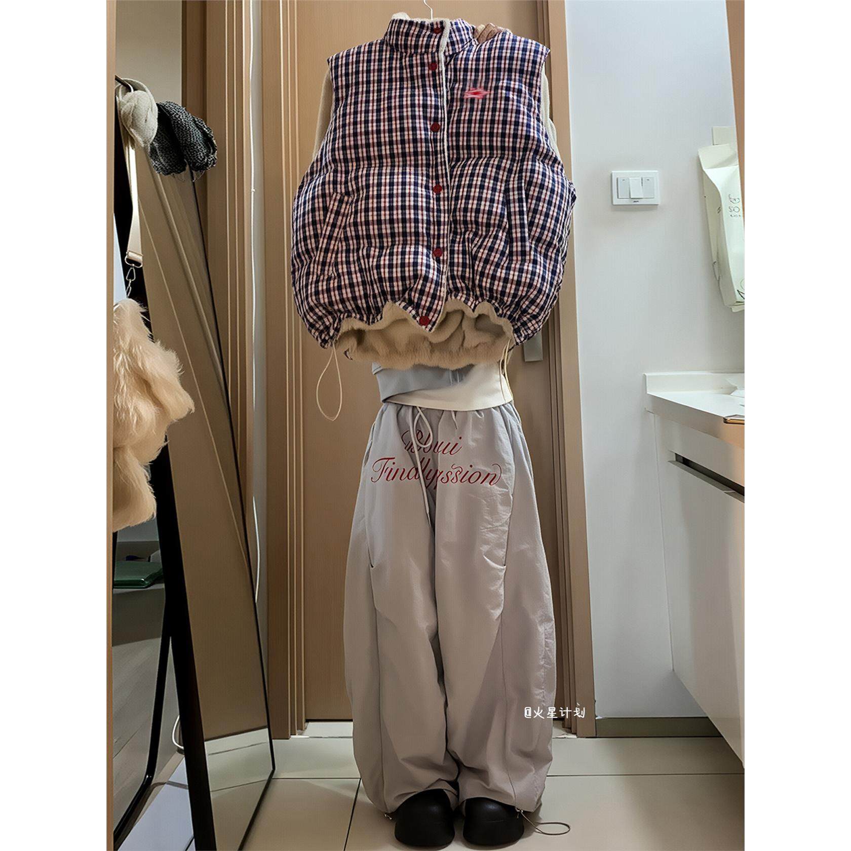 羊羔绒马甲外套女冬装2025新款保暖加厚小个子双面穿棉衣棉服马夹,个性定制/设计服务/DIY,棉服工装,淘宝优惠券,粉丝福利购,淘宝优惠卷