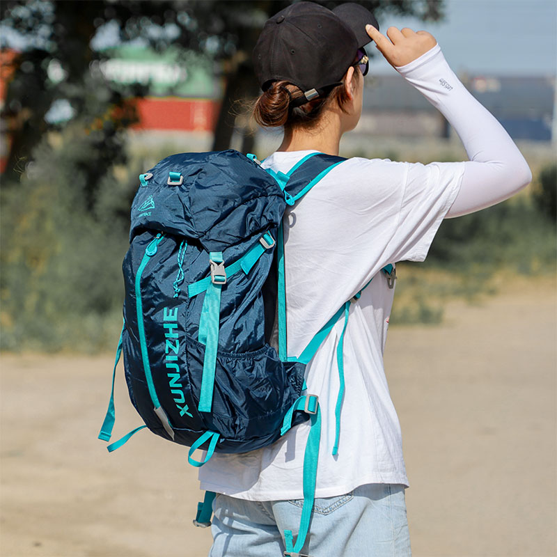 寻迹者可折叠登山包户外超轻便防水透气旅游双肩背包大容量女男