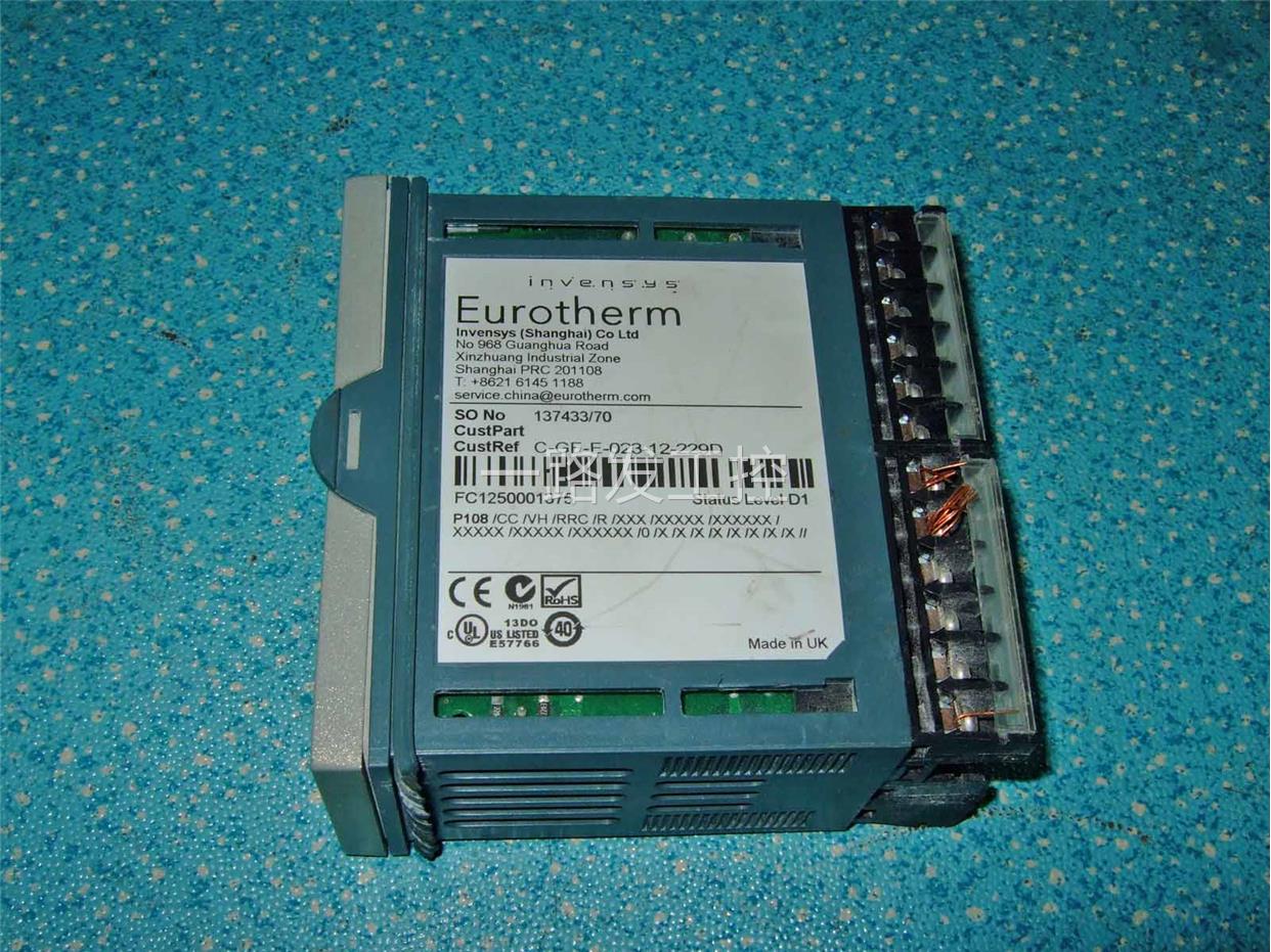 二手eurotherm 欧陆 P108温控器 温度控制器/温度控制仪议价 电子元器件市场 电子管 原图主图