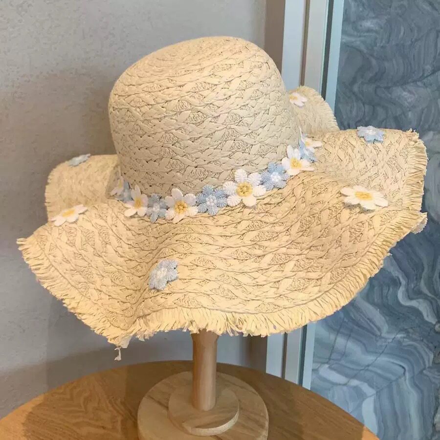 夏季防晒出游海边度假女遮阳帽