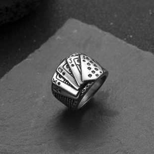 光明会全视之眼戒指共济会兄弟会黑手党徽章关节男生冷门男款嘻哈