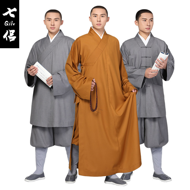 尚遠七侶僧服四季平紋尼長褂短褂羅漢褂僧裝大褂小褂和尚服服飾在類目 男裝, 民族服裝（新）, 其他民族服裝中 - 來自Buy2taobao.com提供專業的淘寶代購服務