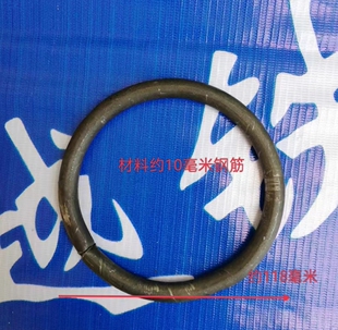 铁艺圆环实心焊接铁环铁艺大门配件铁艺栏杆配件铁艺圆圈装饰吊环