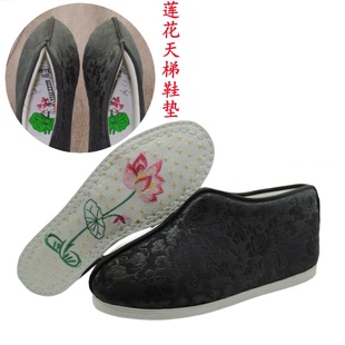 莲花天梯冲喜男女寿鞋 老北京布鞋 寿鞋 老鞋 老年千层底纯手工布底装
