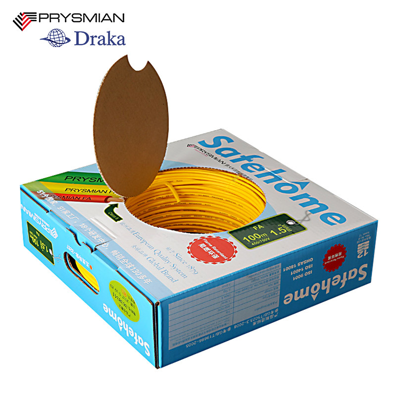 普睿司曼电线家装多股软线fa1.5/2.5/4/6平方国标低烟无卤a级阻燃