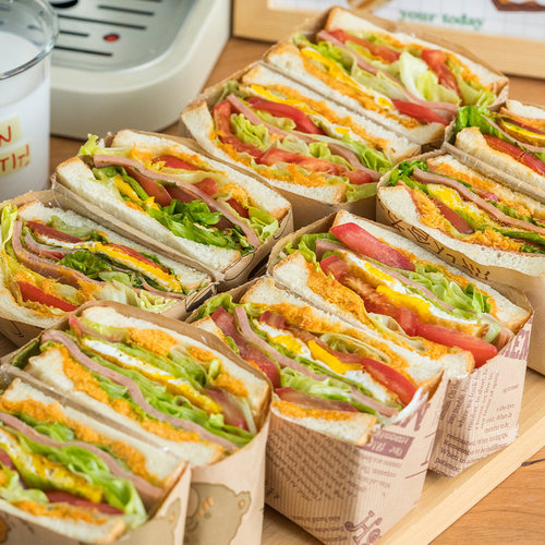 三明治包装纸食品级加厚商用