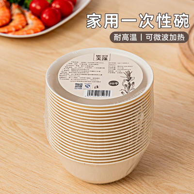 家用过年聚餐一次性碗筷餐具套装