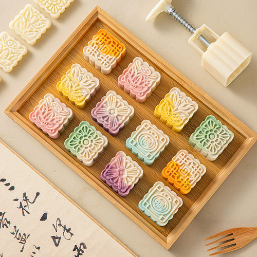 福袋月饼模具新款2024家用手压式