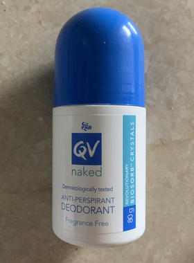 现货澳洲QV Naked Anti-Perspirant止汗滚珠 80G